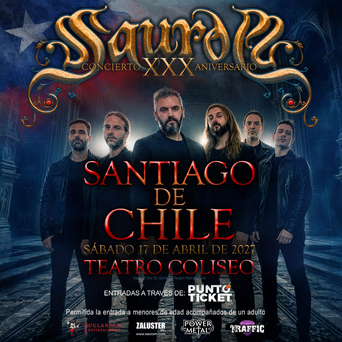 17 de abril: Saurom regresa a Chile